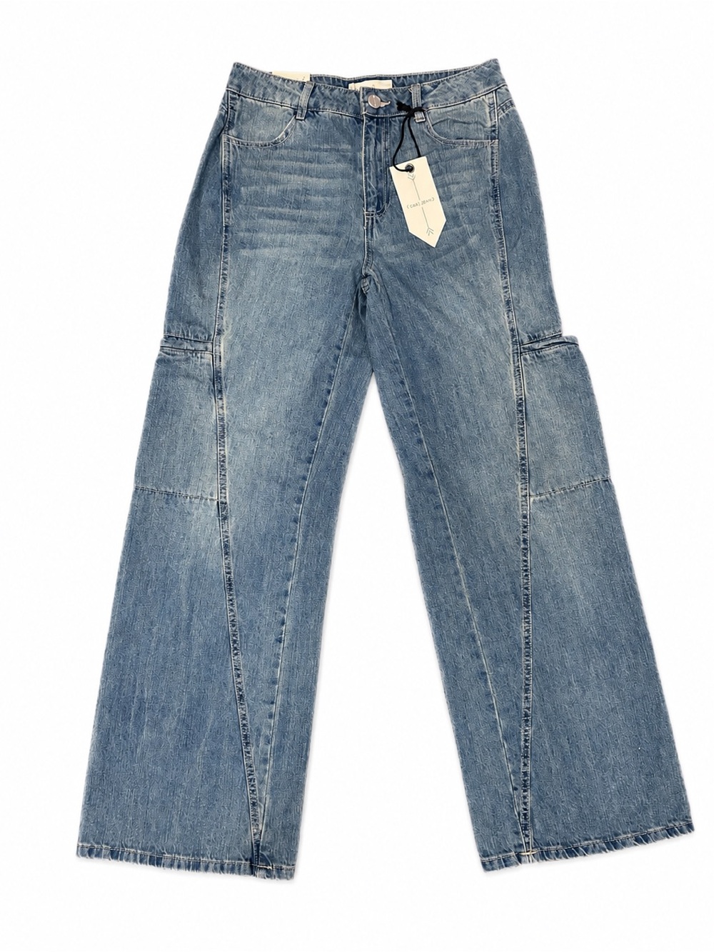 Casual Bootcut Women’s Jeans in Light Blue Denim